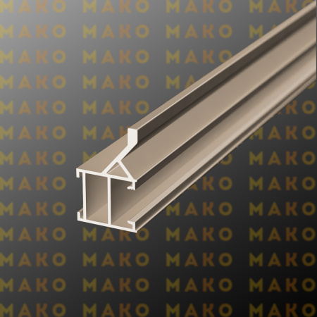 Профиль вертикальный MS145 Шампань (A06)